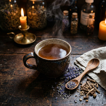 Té de lavanda y valeriana concentrado